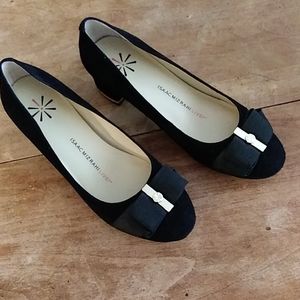 Isaac Mizrahi Live Multi Suede Pump